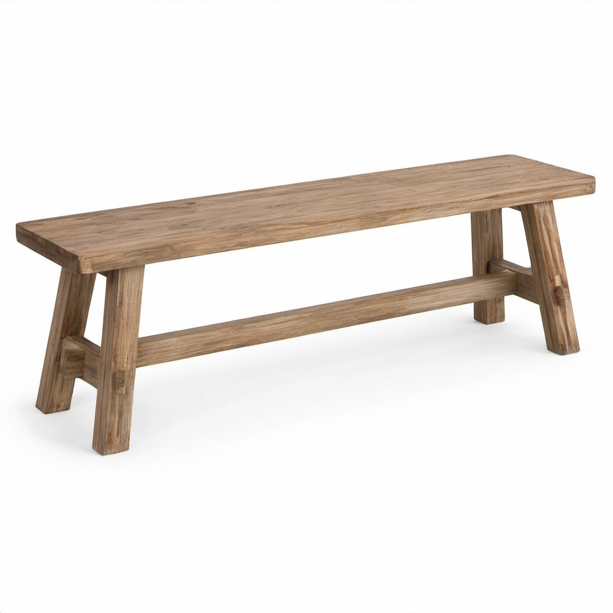 Holzbank aus massivem Teakholz 160 cm